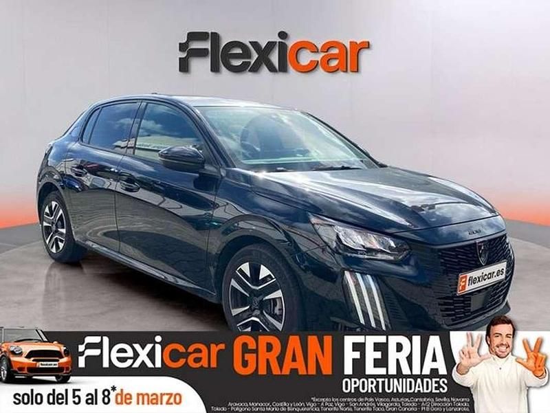 Usado Peugeot 208 Allure 101 CV (74 kW) 2025 Negro Utilitario