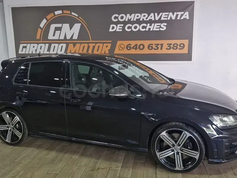 Usado VW Golf VII R 300 CV (220 kW) 2016 Negro Berlina