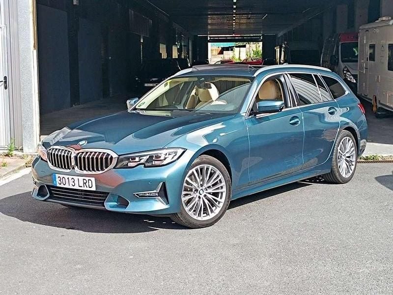 Azul Usado 2021 BMW 320 Familiar | 29.900 € (Precio justo) - Imagen 1/4