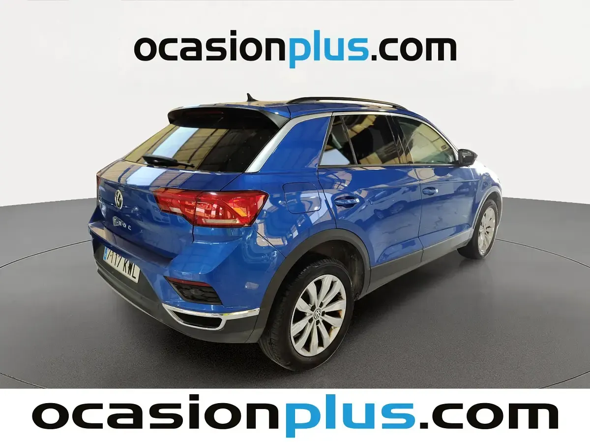 Usado VW T-Roc Advance 115 CV (84 kW) 2019 Azul SUV