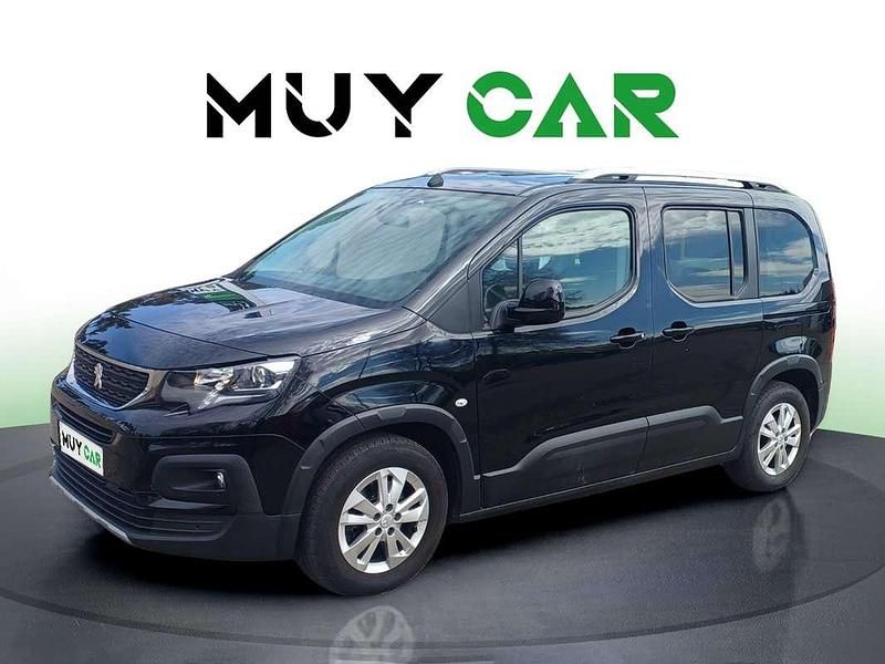 Usado Peugeot Rifter Allure 110 CV (80 kW) 2019 Negro Monovolumen