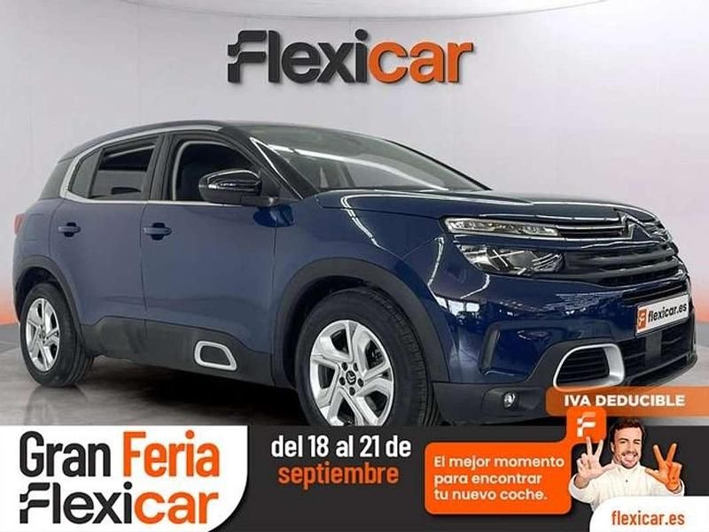 Azul Usado 2020 Citroën C5 Aircross PureTech SUV | 14.390 € (Super precio) - Imagen 1/4