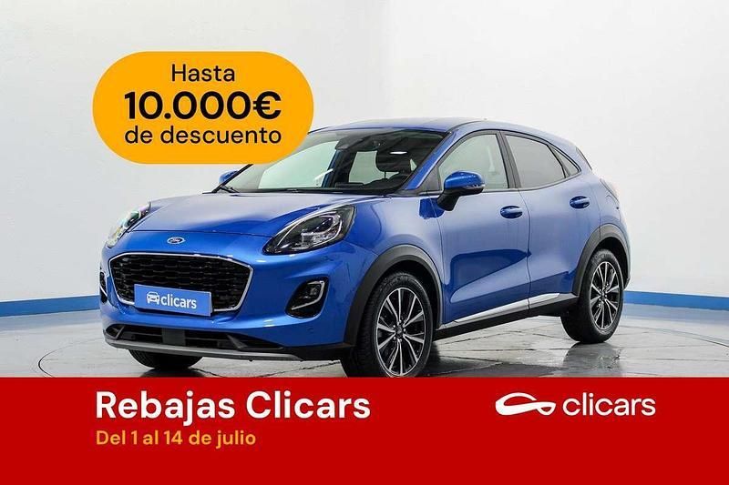 Azul Usado 2023 Ford Puma Titanium SUV | 17.690 € (Super precio) - Imagen 1/3