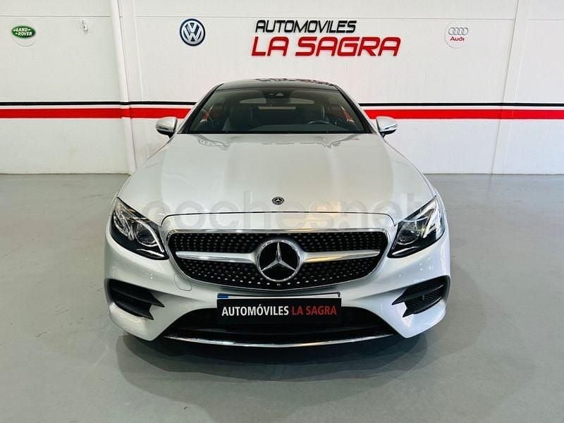 Usado Mercedes E220 194 CV (142 kW) 2019 Gris / plata Coupe