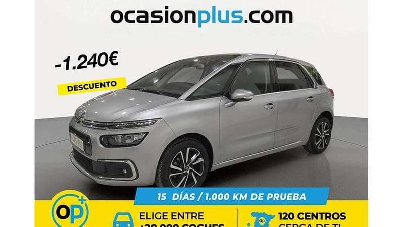 Gris Usado 2018 Citroën C4 SpaceTourer Feel Monovolumen | 12.410 € (Buen precio) - Imagen 1/4