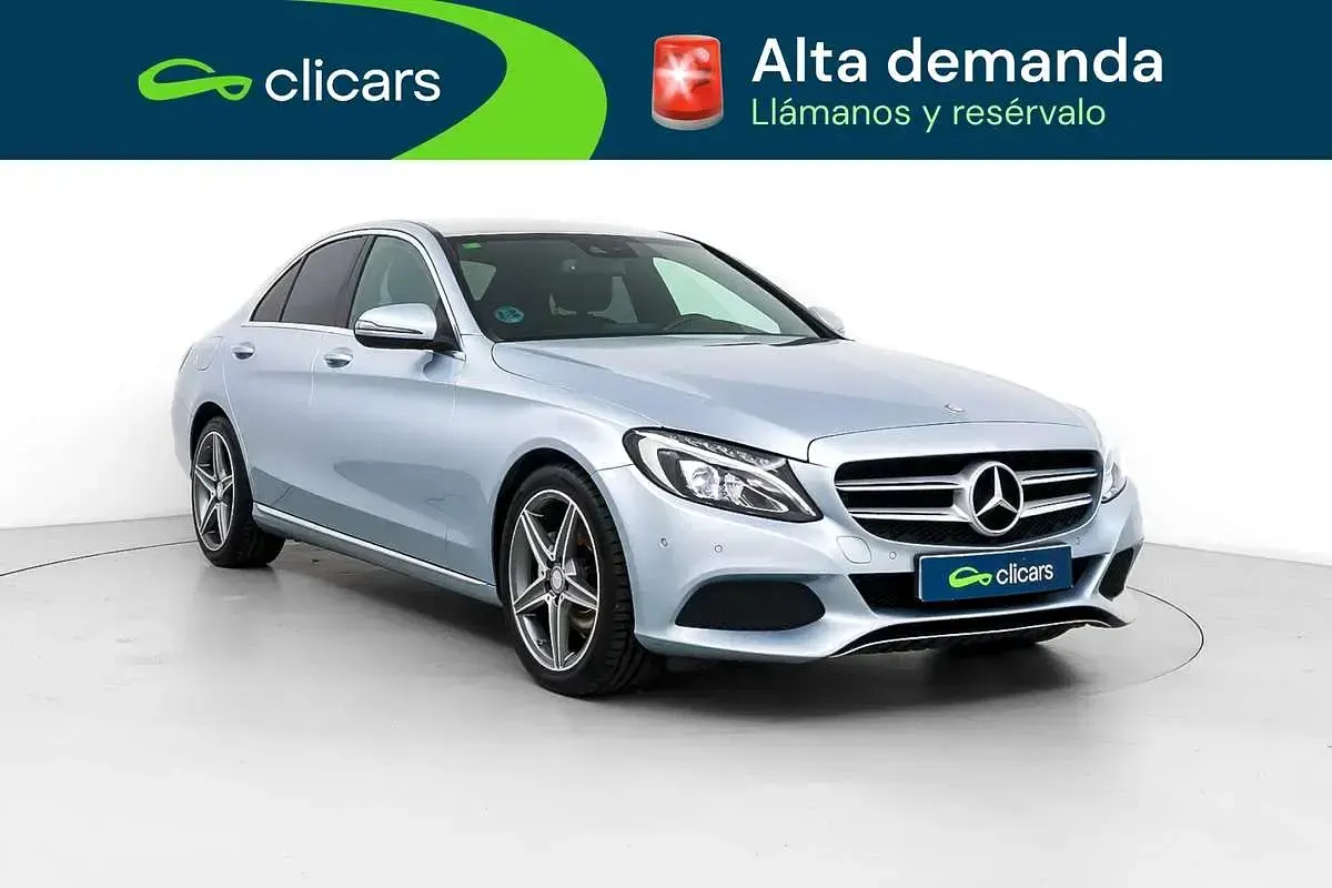 Usado Mercedes C220 170 CV (125 kW) 2017 Gris Berlina