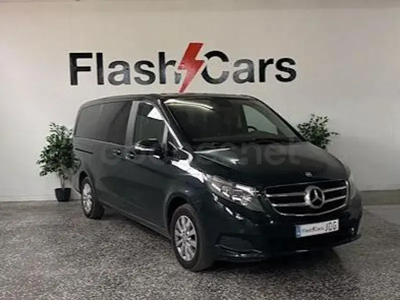 Usado Mercedes V220 Avantgarde 163 CV (119 kW) 2015 Verde Monovolumen