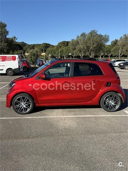 Usado Smart ForFour Brabus Xclusive 109 CV (80 kW) 2017 Rojo Utilitario