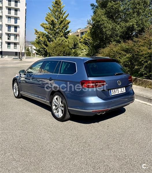 Usado VW Passat Sportline 190 CV (139 kW) 2016 Azul Familiar