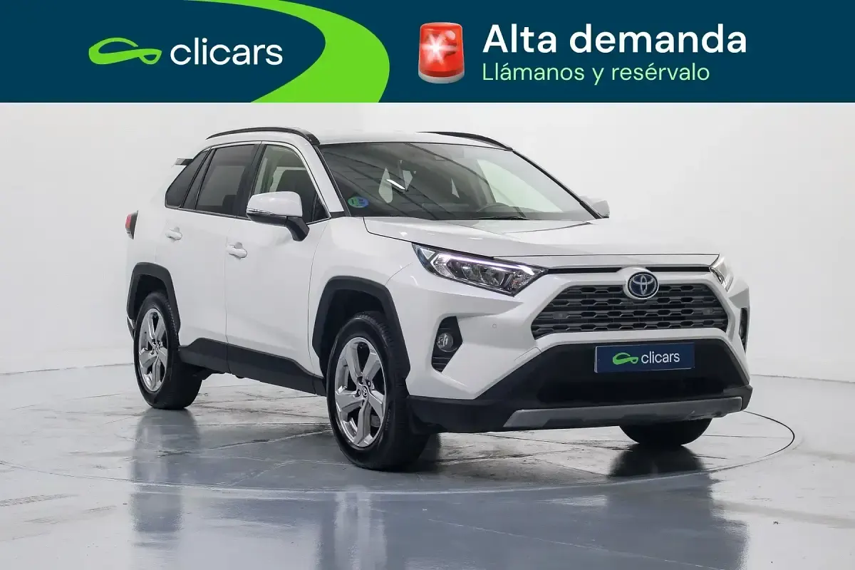 Brugt Toyota RAV4 Hybrid Advance 222 HK (163 kW) 2021 Hvid SUV