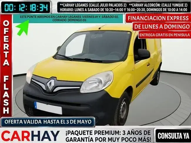 Usado Renault Kangoo 90 CV (66 kW) 2019 Amarillo Utilitario