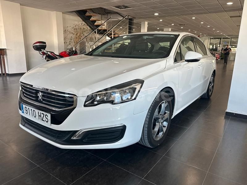 Blanco Usado 2014 Peugeot 508 Active Berlina | 9990 € (Precio justo) - Imagen 1/4