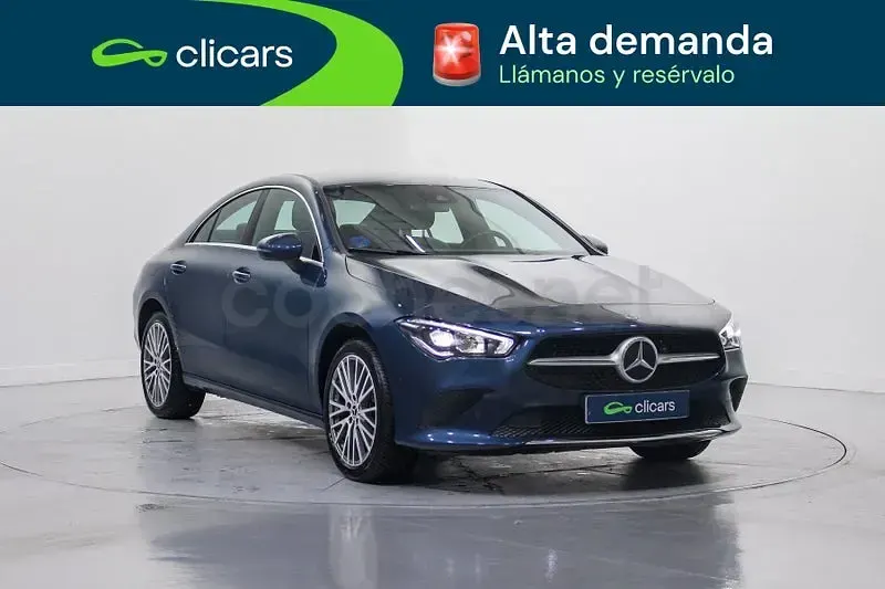 Usado Mercedes CLA250e 218 CV (160 kW) 2022 Azul Coupe