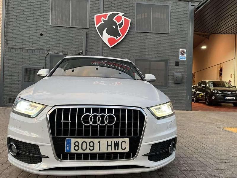 Usado Audi Q3 S-Line 177 CV (130 kW) 2014 Blanco SUV