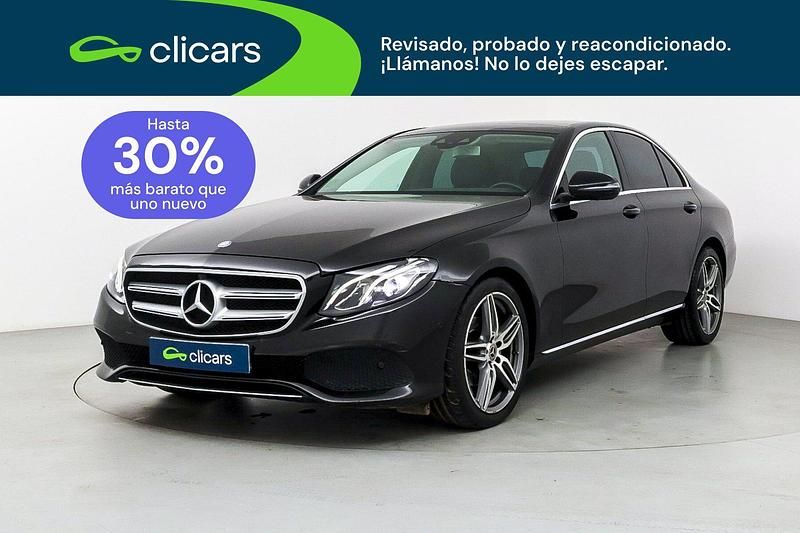 Usado Mercedes E220 194 CV (142 kW) 2016 Negro Berlina