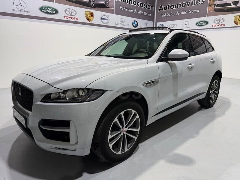 Usado Jaguar F-Pace R-Sport 180 CV (132 kW) 2016 Blanco SUV