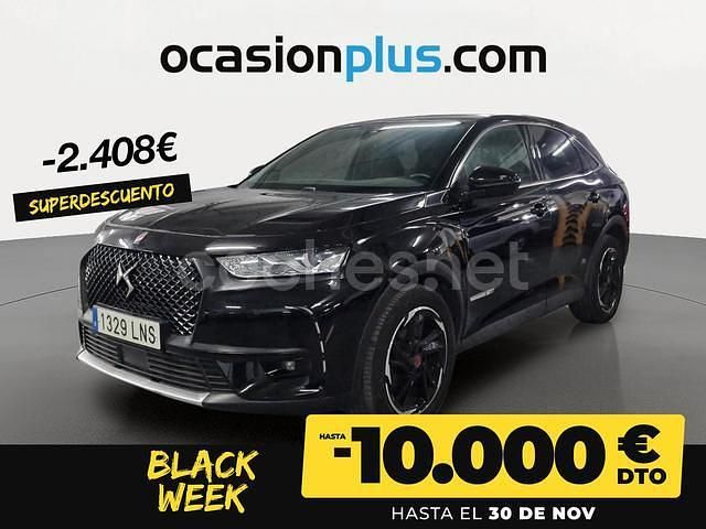 Negro Usado 2021 DS Automobiles DS7 Crossback SUV | 20.990 € (Precio justo) - Imagen 1/4