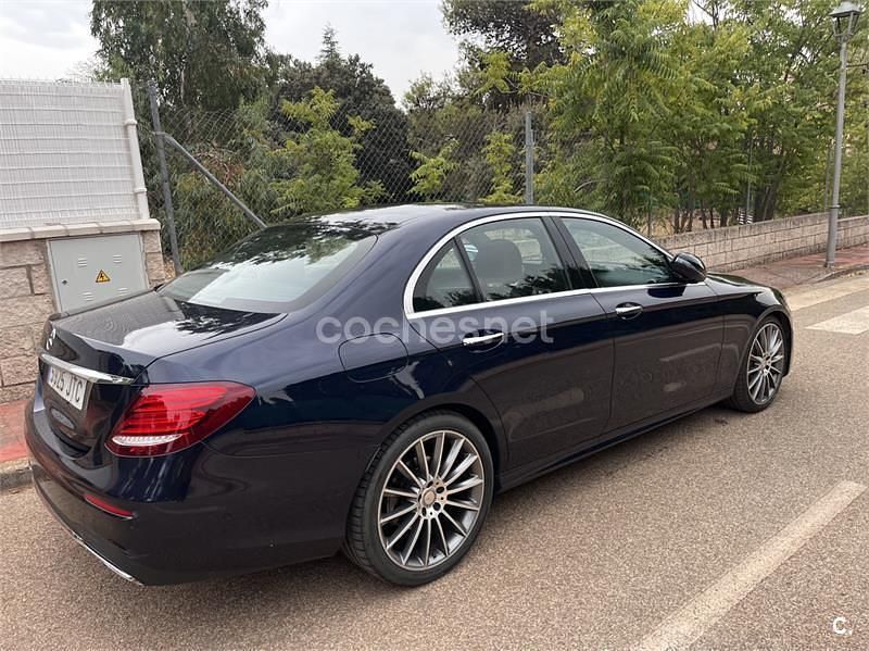Usado Mercedes E220 Avantgarde 194 CV (142 kW) 2016 Azul Berlina