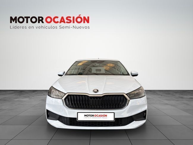 Usado Skoda Fabia 95 CV (69 kW) 2022 Blanco
