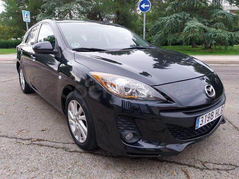 Usado Mazda 3 Style 115 CV (84 kW) 2012 Negro Berlina
