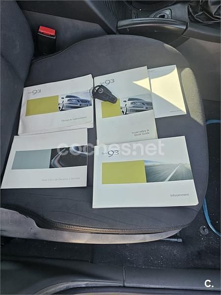 Usado Saab 9-3 Linear 120 CV (88 kW) 2004 Azul Berlina