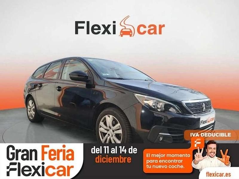 Negro Usado 2020 Peugeot 308 Active Utilitario | 9990 € (Buen precio) - Imagen 1/4