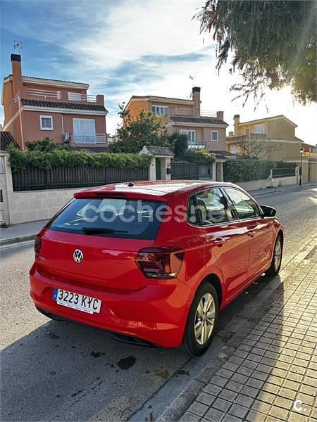 Usado VW Polo Advance 95 CV (69 kW) 2019 Rojo Utilitario