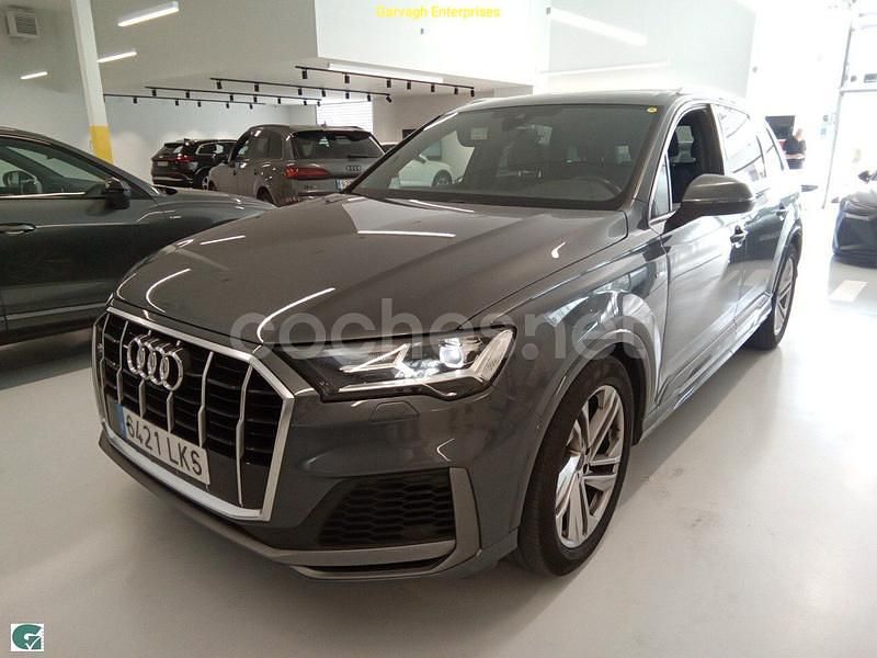 Gris / plata Usado 2020 Audi Q7 S-Line SUV | 33.850 € (Super precio) - Imagen 1/4