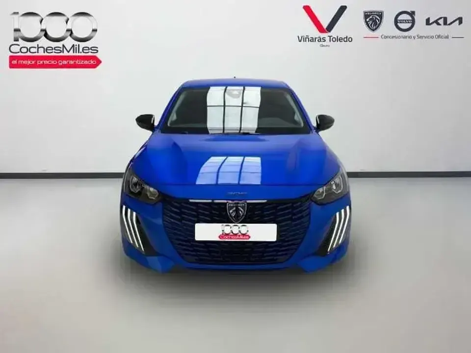 Usado Peugeot 208 Allure 100 CV (73 kW) 2024 Azul Utilitario