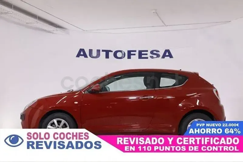 Usado Alfa Romeo MiTo Distinctive 78 CV (57 kW) 2016 Rojo Utilitario