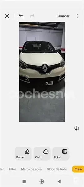 Usado Renault Captur Zen 120 CV (88 kW) 2016 Beige SUV
