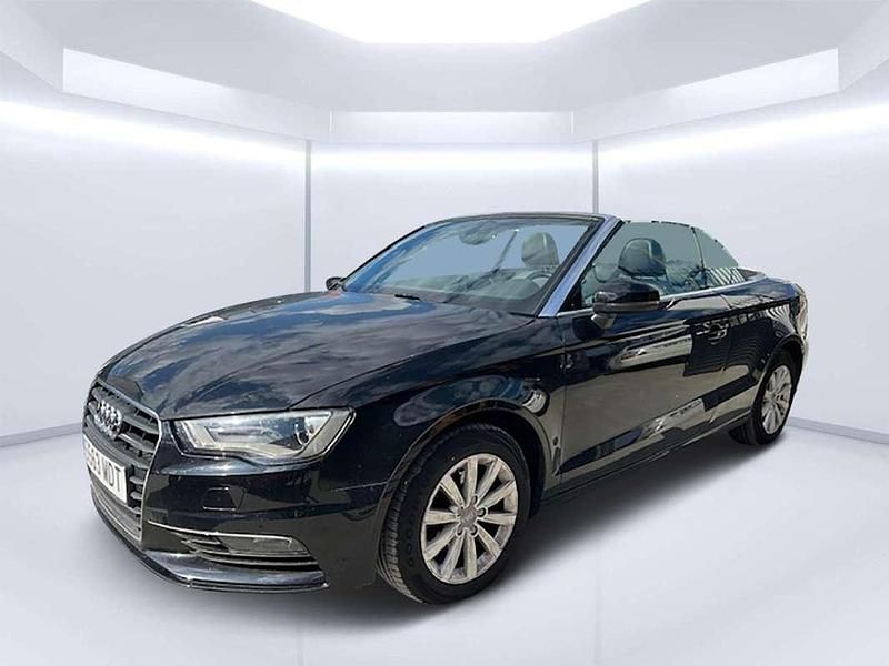 Negro Usado 2015 Audi A3 Cabriolet Attraction Descapotable | 18.500 € (Caro) - Imagen 1/4