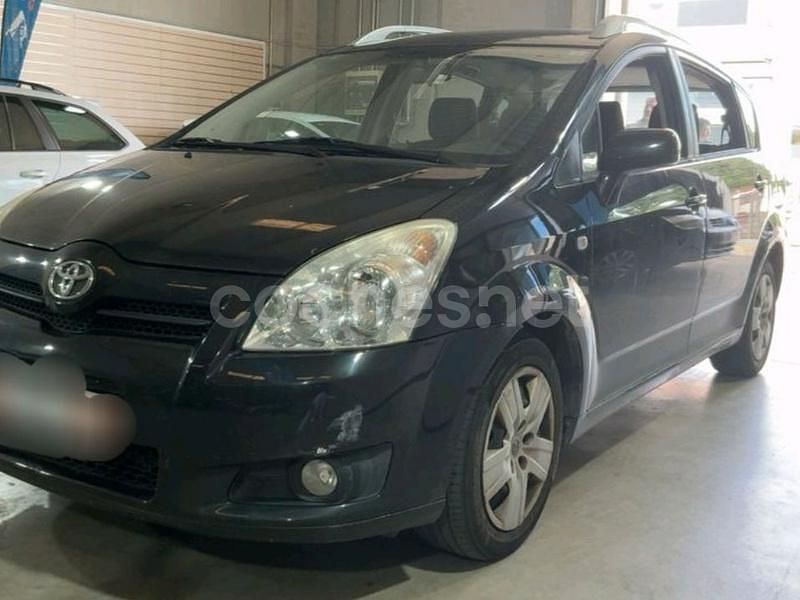 Negro Usado 2008 Toyota Corolla Verso Sol Monovolumen | 7000 € - Imagen 1/4