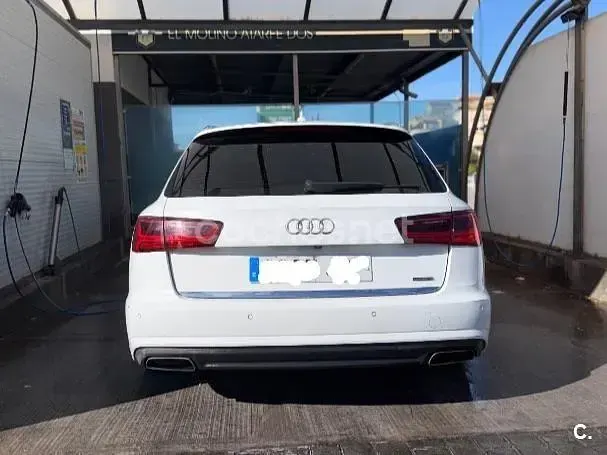 Usado Audi A6 218 CV (160 kW) 2016 Blanco Familiar