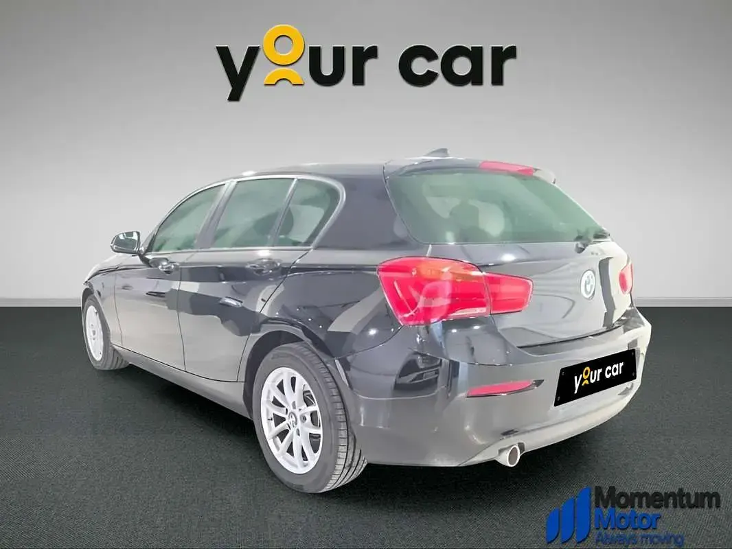 Usado BMW 116 109 CV (80 kW) 2018 Negro Utilitario
