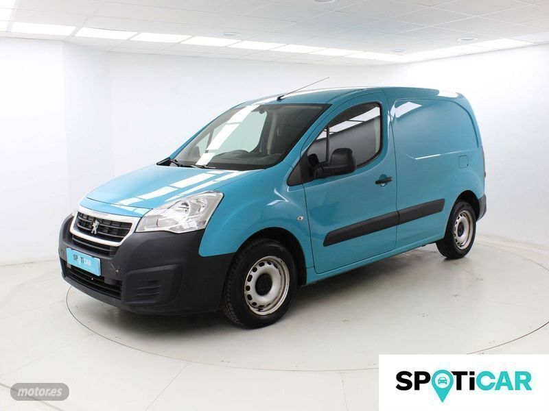 Azul Usado 2018 Peugeot Partner Monovolumen | 14.190 € (Caro) - Imagen 1/4