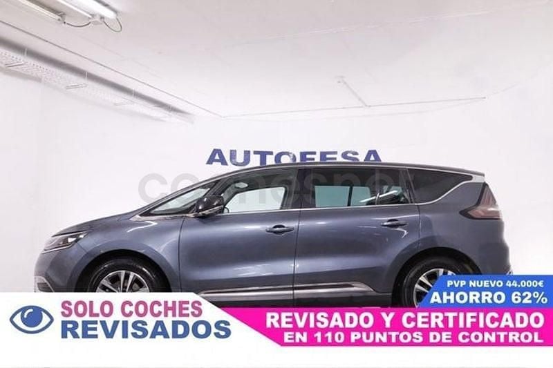 Usado Renault Espace Zen 160 CV (117 kW) 2018 Gris / plata Monovolumen