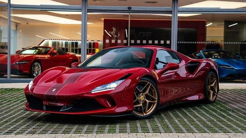 Usado Ferrari F8 729 CV (536 kW) 2022 Rojo Descapotable