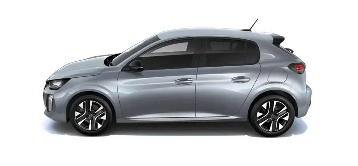 Ny Peugeot 208 S 100 HK (73 kW) 2026 Grå Halvkombi