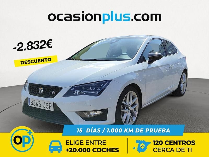 Blanco Usado 2016 Seat Leon FR Berlina | 16.658 € (Precio justo) - Imagen 1/4