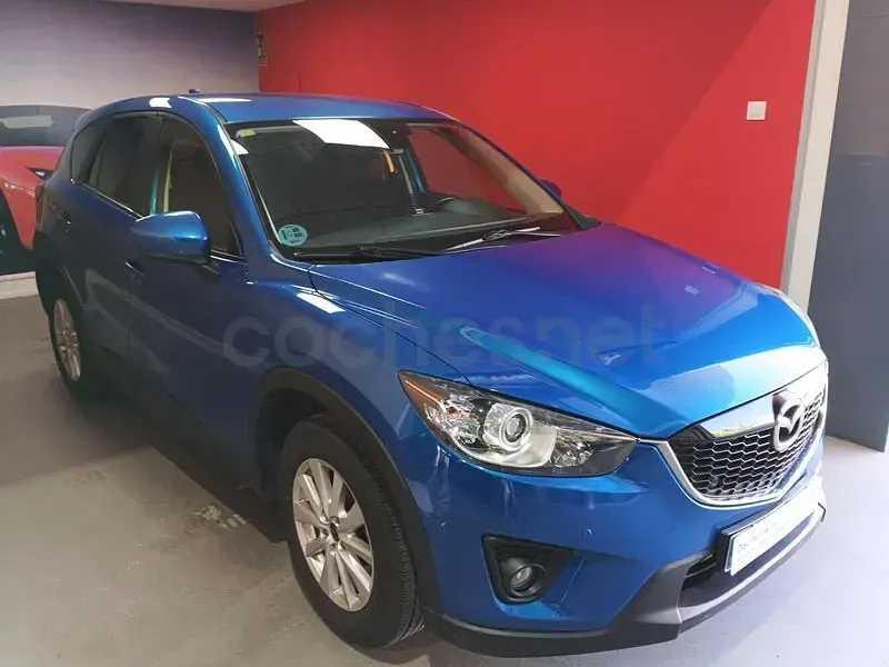 Usado Mazda CX-5 Style 150 CV (110 kW) 2014 Azul SUV