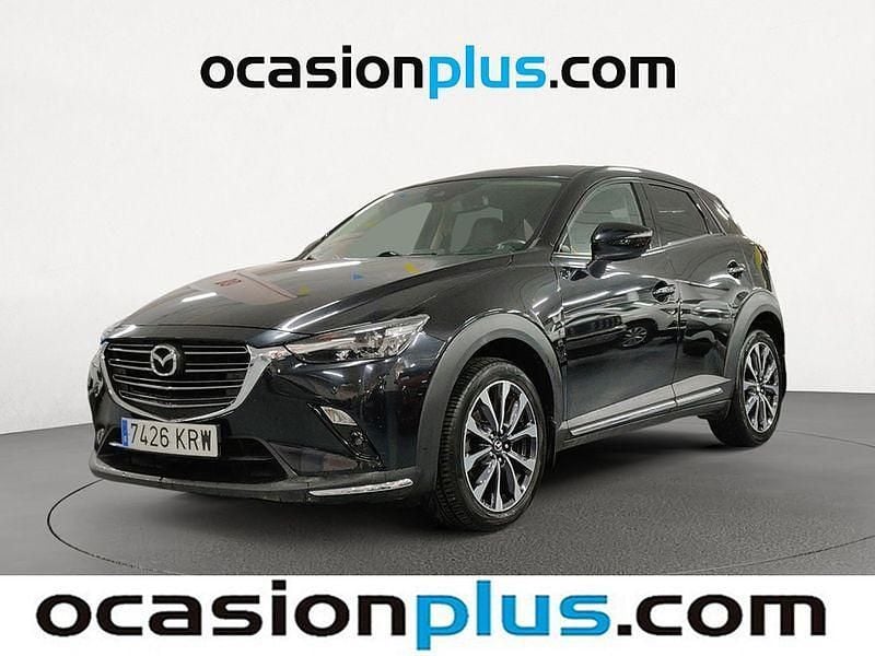 Usado Mazda CX-3 116 CV (85 kW) 2018 Negro SUV