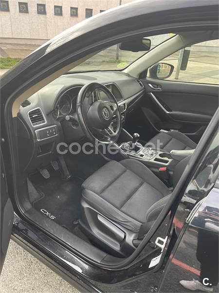 Usado Mazda CX-5 Style 150 CV (110 kW) 2015 Negro SUV