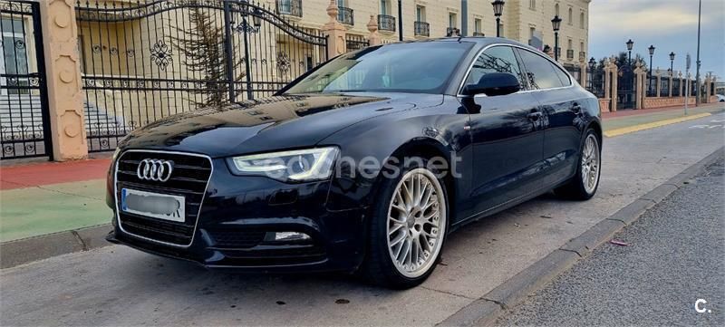 Negro Usado 2012 Audi A5 Sportback Berlina | 14.900 € (Precio justo) - Imagen 1/4