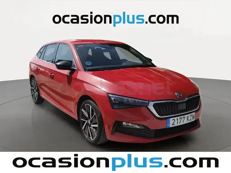 Usado Skoda Scala First Edition 150 CV (110 kW) 2019 Rojo Utilitario