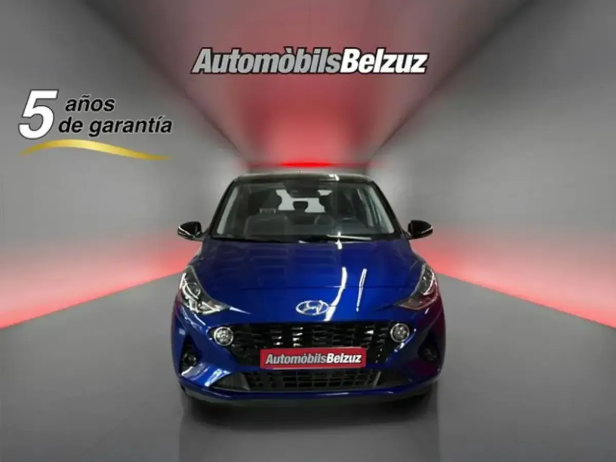 Usado Hyundai i10 85 CV (62 kW) 2022 Azul Utilitario
