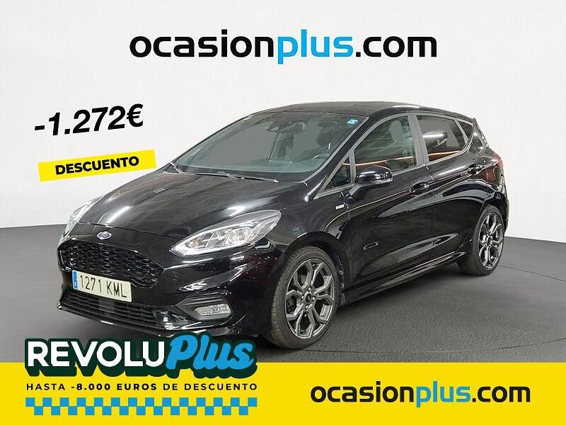 Negro Usado 2018 Ford Fiesta ST-Line Utilitario | 13.999 € (Un poco caro) - Imagen 1/4