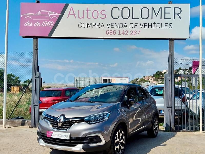 Usado Renault Captur Intens 90 CV (66 kW) 2018 Gris / plata SUV