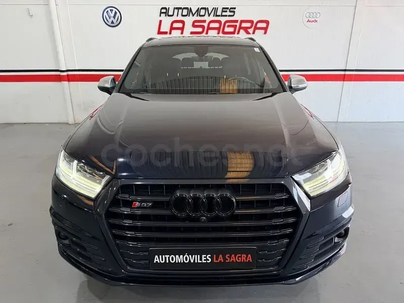 Usado Audi SQ7 435 CV (319 kW) 2017 Azul SUV