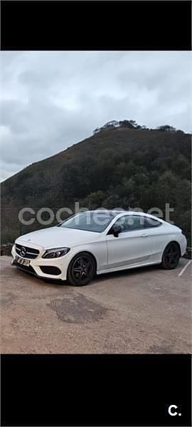 Usado Mercedes C220 170 CV (125 kW) 2018 Blanco Coupe